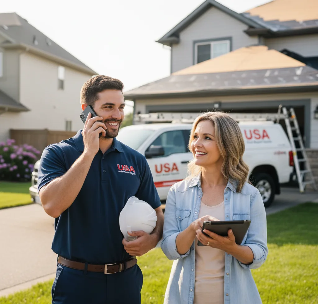 USA Roof Repair Experts customer support in Robertsdale